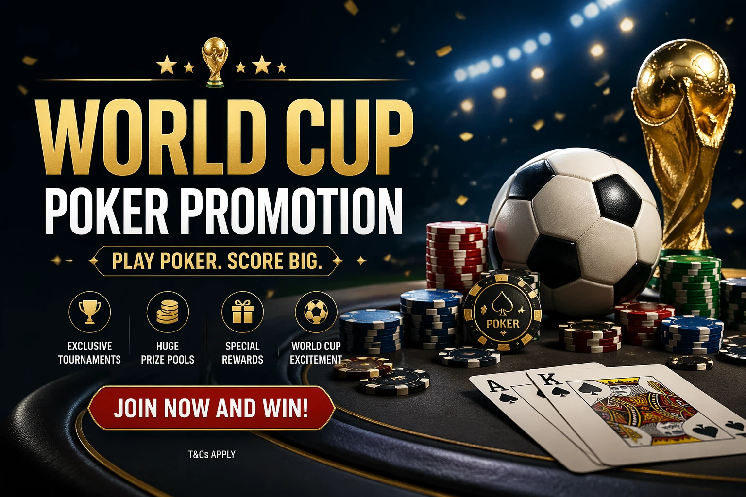 WPT Global 世界盃門票活動banner